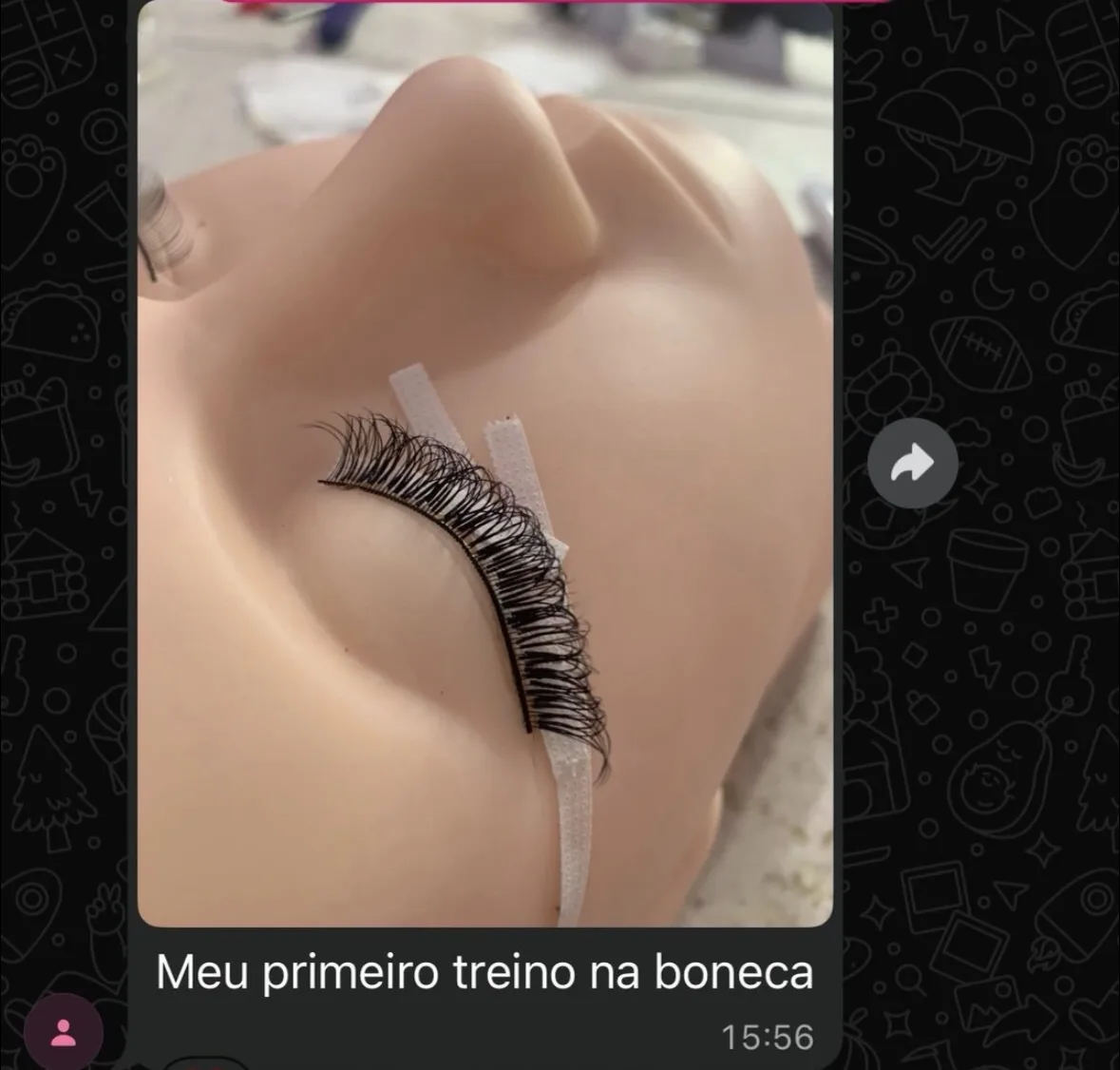 Depoimento aluna – treino na boneca